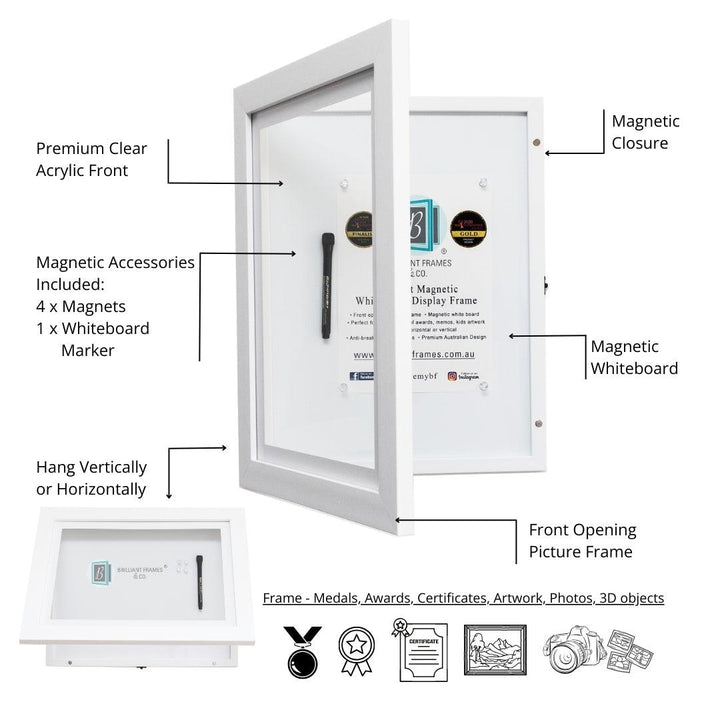 BUNDLE - 2 x A4 + 2 x A3 Brilliant Frames - Brilliant Frames & Co