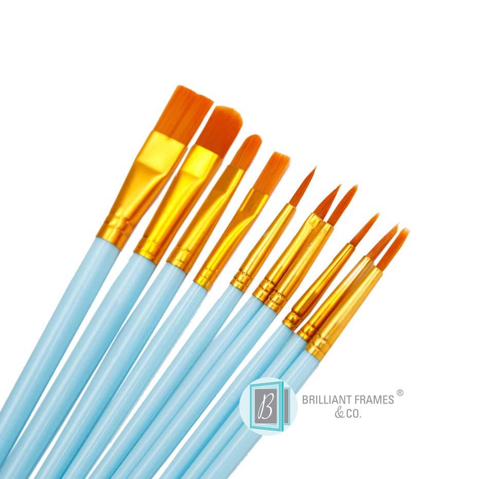 Brilliant Silicone Art Mat + Paint Brush Set - Brilliant Frames & Co