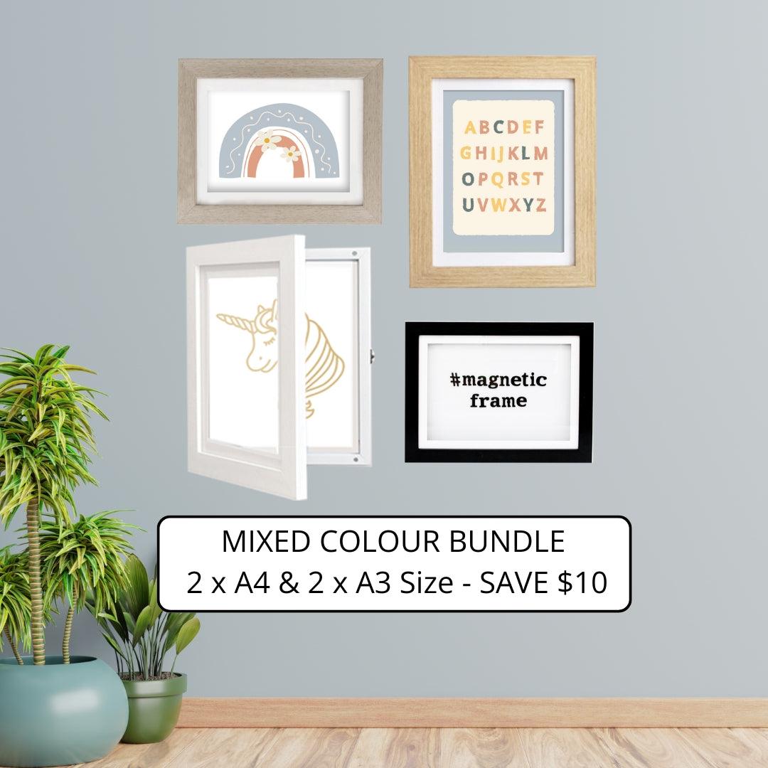 BUNDLE - 2 x A4 + 2 x A3 Brilliant Frames - Brilliant Frames & Co