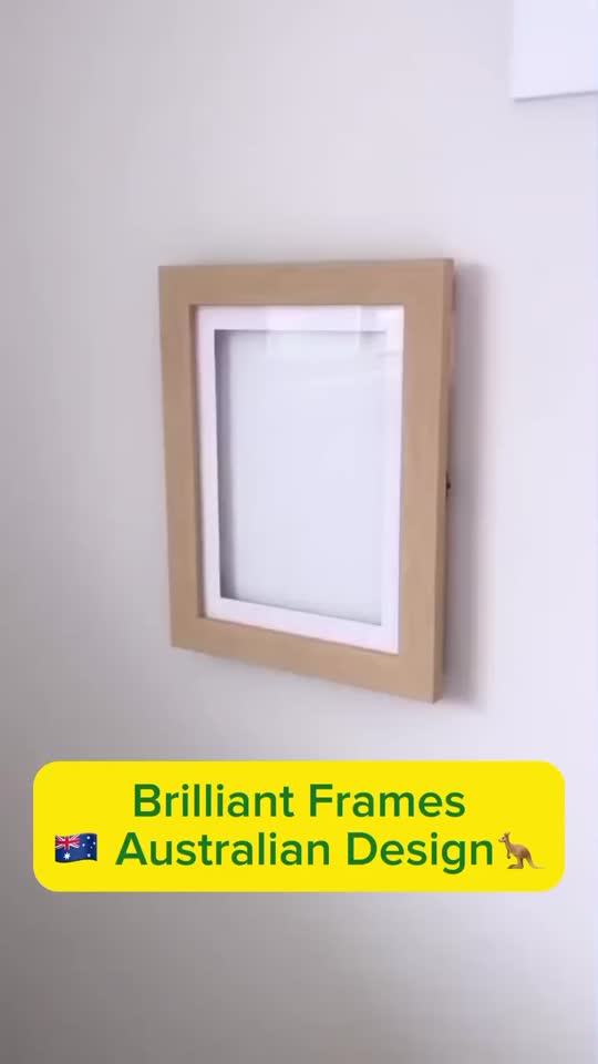 A4 Brilliant Frame | Picture Frame + Magnetic Whiteboard